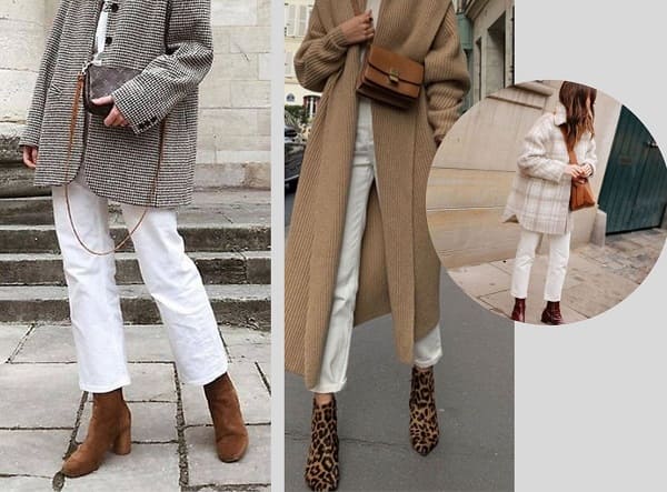 6 façons de porter le pantalon blanc en hiver ! – Les conseils